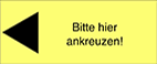 Bitte hier ankreuzen!